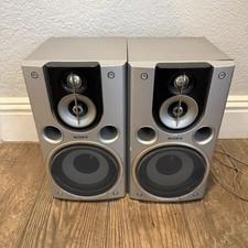 Sony SS-CHPX9 2 Way Book Shelf Speaker System 6 Ohms 120 W Tested Sounds Great
