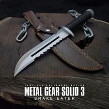 Metal Gear Solid 3 Replica Knife | Snake Eater knife | Gaming prop | Handmade