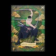Roronoa Zoro Limited Edition Displate | One Piece | Pirate Hunter x/2000 IN HAND