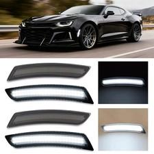 4X LED Side Marker Lights Front Rear Set For Chevy Camaro LS LT SS ZL1 2016-2024