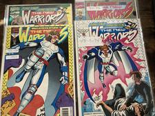 New Warriors Comic Book Lot 4 Issues Marvel Comics Mixed Lot All Boarded