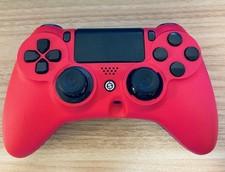 SCUF Impact PS4 Controller Red Design with Paddles **As Is** (for Parts/Repair)