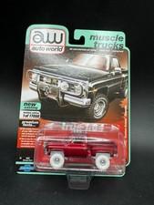 Auto World: 1980  Chevrolet Silverado Stepside 4x4 Ultra Red "Chase"  Q1