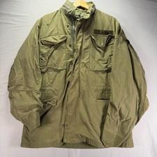 VTG Military M-65 Field Coat Jacket Mens Small OG 107 Cold Weather No Liner