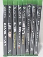 Xbox One Games Lot - 8 Games Call Of Duty Tom CLANCY'S Gears Of War...