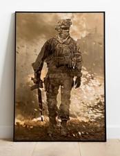 Call of Duty Modern Warfare-2 Canvas Poster, Wall and Home Decor, Gaming Poster