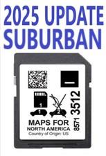 *NEWLY UPDATED* 2025 GPS NAVIGATION SD CARD 2021-2022 SUBURBAN MODELS