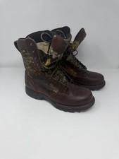 Danner Gore-Tex Terra Force heavy Duty Camo Leather Work Hunting Boots