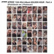 ATEEZ 13th Mini Album Golden Hour Part.4 Photobook ver. Photocard
