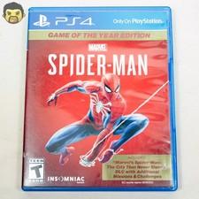Marvel SpiderMan PS4 Game of the Year Edition CIB Sony PlayStation 4 Complete