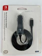Official Play and Charge Car Adapter for Nintendo Switch NEW