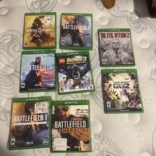 Xbox One Video Game Lot 8 Games All Tested Working