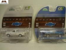 Greenlight 1972 Chevrolet Cheyenne C10 Short Bed Blue Gray / White Combo  Hobby