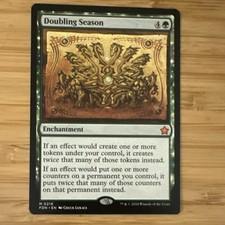 Doubling Season Magic the Gathering(Foundations, Standard print)