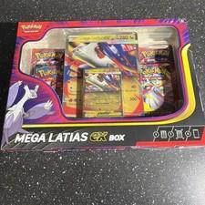 Pokémon Mega Latias EX Collection Box Mega Evolution Destined Rivals 4 Booster