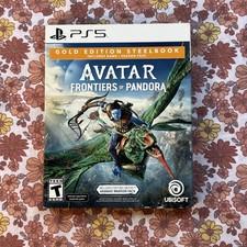 Avatar Frontiers of Pandora PS5 Gold Edition Steelbook W/Slipcover Rare