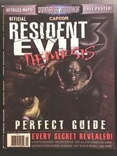 NEW Capcom Official Resident Evil 3 Nemesis Versus Books Perfect Guide w/ POSTER