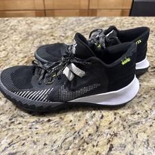 Nike Kyrie Flytrap V5 Basketball Sneaker Mens 9 Black White Mesh Cpix