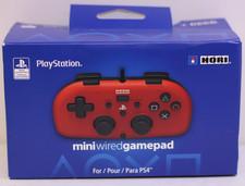 Hori PlayStation 4 Mini Wired Gamepad PS4-101U Red NEW SEALED