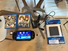 Sony PlayStation Vita (PCH-1001) Bundle | 3 Games | 4GB Memory  | Port. Charger