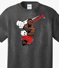 Mike Tyson Boxing Pillow Gloves T-shirt All Sizes L