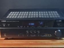 Yamaha RX-V667 7.2 Channel (90W x 7, RMS) Audio AV No Remote Read Description