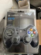 Logitech F310 Wired Gamepad Controller Black 6ft Cable PC Windows 4-Switch D-pad