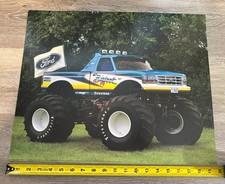 VINTAGE BIGFOOT 4x4 FORD MONSTER TRUCK POSTER #1A (16"X20" +/-) 1993