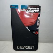 Vintage "Chevrolet" Splash Guards Set of 2 Black Mud 4401