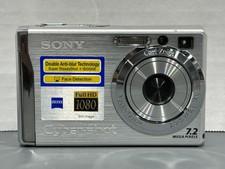 Sony Cyber-Shot DSC-W80 7.2 MP 3x Opt. Zoom Compact Digital Camera Read Desc.
