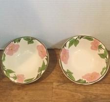 Franciscan Desert Rose Dessert/Fruit Bowls 6” Set of 2 NWT