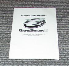 Sony Playstation 2 PS2 GameShark 2 Instruction Manual V2 Authentic