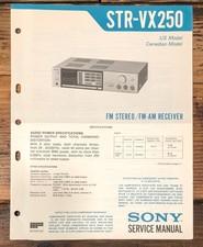 Sony STR-VX250 Receiver Service Manual *Original*