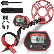 Metal Detector Adults  Waterproof  10" Inch Search Detecting Gold Coin Treasure
