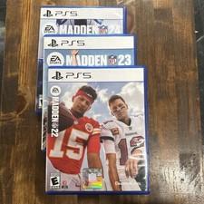 Madden NFL 22, 23 & 24 Lot (3) for Sony PlayStation 5 - Football Game Bundle