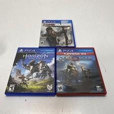 PlayStation 4 Bundle: God of War, Tomb Raider Definitive & Horizon Zero Dawn