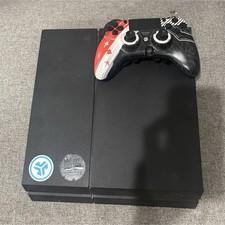 Sony PlayStation 4 Console Black with SCUF Impact Controller. Cables provided