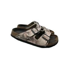 Papillio Sandals Shoes Womens Size 36 Floral Double Strap Birkenstock Cork Slide