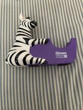 Vintage Pharma Rep Zebra Desk Tape Dispenser Promotional No Box Mint Pet Free!!