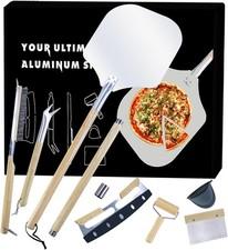 7PCS Pizza Oven Accessories Kit – Premium Pizza Making Tools Set for Home & Outd