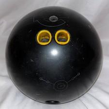 Ebonite Magnum XL5 Black Bowling Ball 15lbs 11oz Drilled 9VDC235