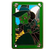 Embossed Enamel Lapel Pin Badge - Wizard of Oz Emerald City Wicked Witch NEW