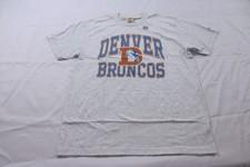 Denver Broncos Unisex Adult Homage Classic Arch T-Shirt AP2 Grey Multi Medium