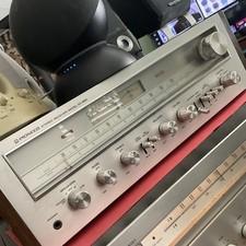 Pioneer SX-650 Stereo Receiver Silver Face Vintage Classic Audio Component