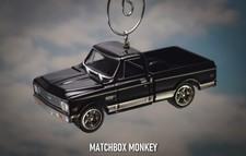 1972 Chevy C-10 Cheyenne Fleetside Chevrolet Pickup Truck Christmas Ornament c10