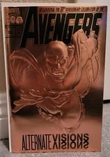 The Avengers #360 Alternate Visions Gold Foil Embossed Cover MARVEL 1993 VF