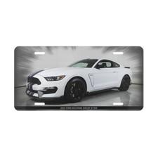 Iconic Shelby GT350 Mustang Classic Vanity Plate - Premium Metal Front License