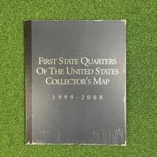 First State Quarters of the United States Collector's Map 1999-2008