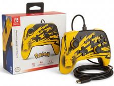 NEW PowerA Enhanced Wired Controller Pikachu Lightning for Nintendo Switch