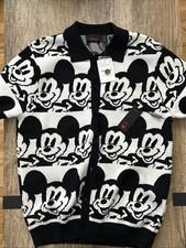 Disney x Forever 21 All Over Mickey Mouse Print S/S Sweater Men’s Size M BNWT